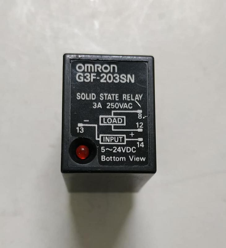 OMRON G3F-203SN DC5-24固態繼電器