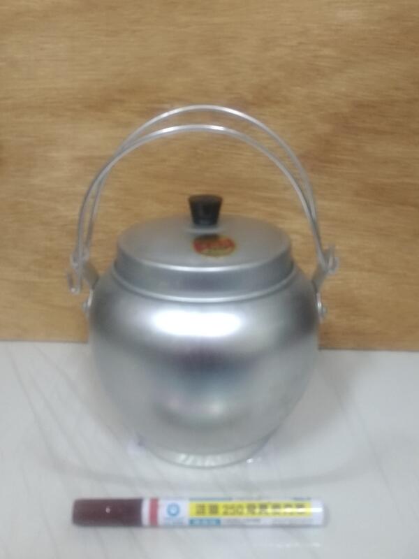 早期豬油桶 豬油壺 油壺 (鋁製)