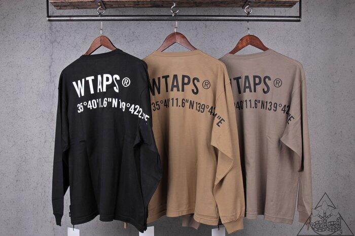 HYDRA】Wtaps Gps LS Cotton Tee 目錄字體文字長T 秋冬長袖【WTS163