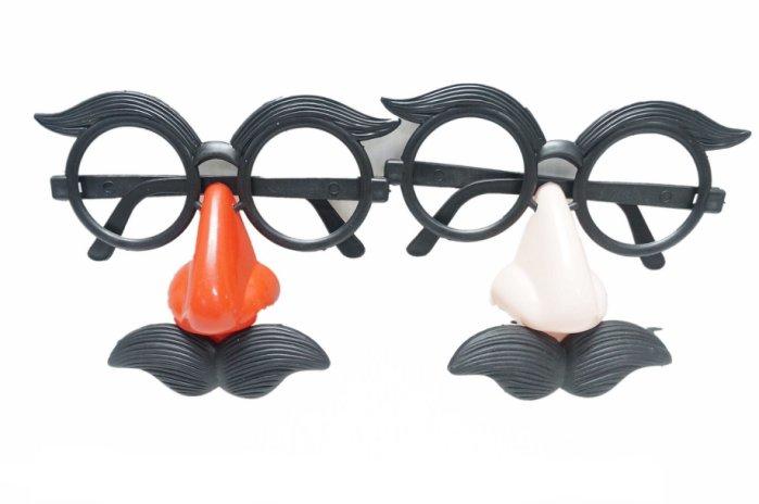 佳佳玩具 ----- 鼻子 眼鏡 粗框眼鏡 孫越搞笑 面具 遊戲活動 party 萬聖節 化妝舞會【CF87750】