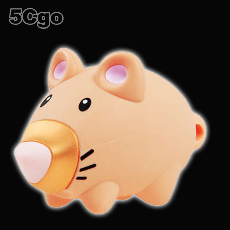 5Cgo【智能】限量款-金士頓U盤64GB鼠盤 USB3.1可愛定制禮品 十二生肖鼠年紀念版U盤 含稅