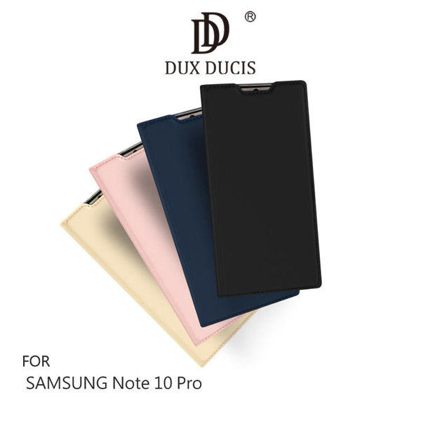 【愛瘋潮】免運 DUX DUCIS SAM Note 10+ SKIN Pro 皮套 可立 側掀皮套 側翻皮套 手機套