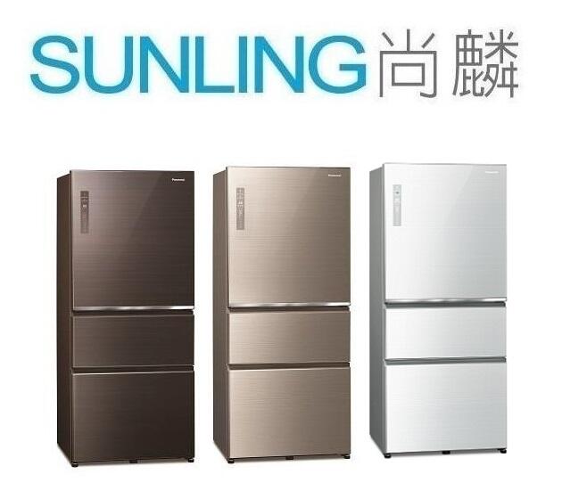尚麟 最高補助$5000 國際牌 1級變頻 610L 三門電冰箱 無邊框 玻璃面板 NR-C611XGS 光感應