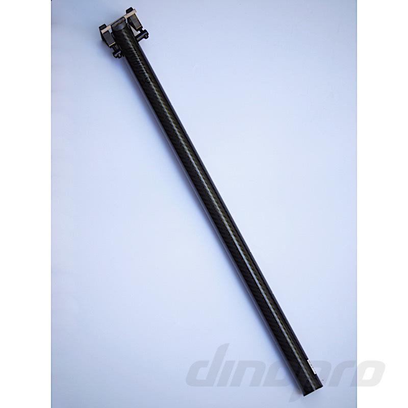 Darimo for Brompton 31.6 x 600mm 小布專用超輕量碳纖座管 布蘭登 Dino Pro