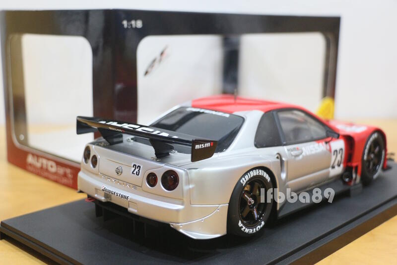 AUTOart 1/18 NISSAN GT-R GTR R34 JGTC 2003 TEST CAR 80380 | 露天市