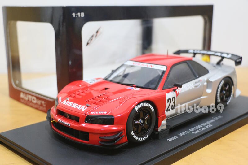 AUTOart 1/18 NISSAN GT-R GTR R34 JGTC 2003 TEST CAR 80380 | 露天市