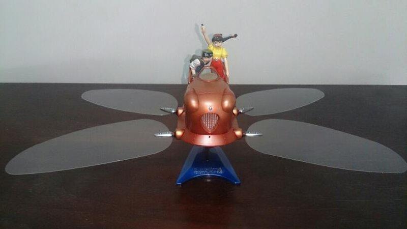 天空之城 拉普達 蜻蜓飛行器 1/20 塗裝 上色 完成品 模型代工 宮崎駿 巴魯 希達