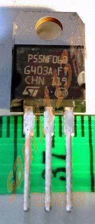 113電晶體 STP55NF06 TO-220 STM 50A 60V 場效 N MOSFET >>10個