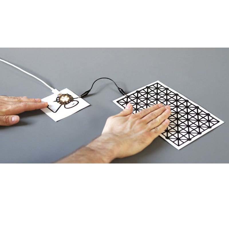 【樹莓派 Raspberrypi】Printed 感測器 for Bare conductive