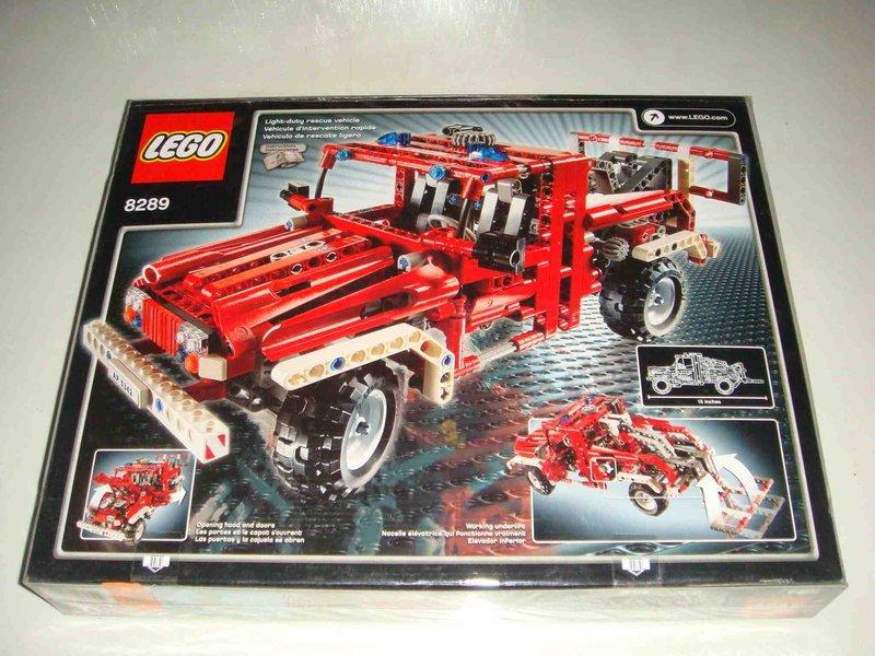 LEGO 8289 TECHNIC 消防車與LEGO 8258 TECHNIC 起重機卡車| 露天市集