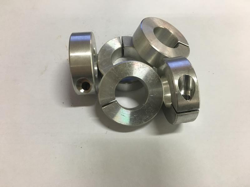 固定環-緊迫環-軸心固定環-剖溝環-鋁-鋁合金-可客製化訂製