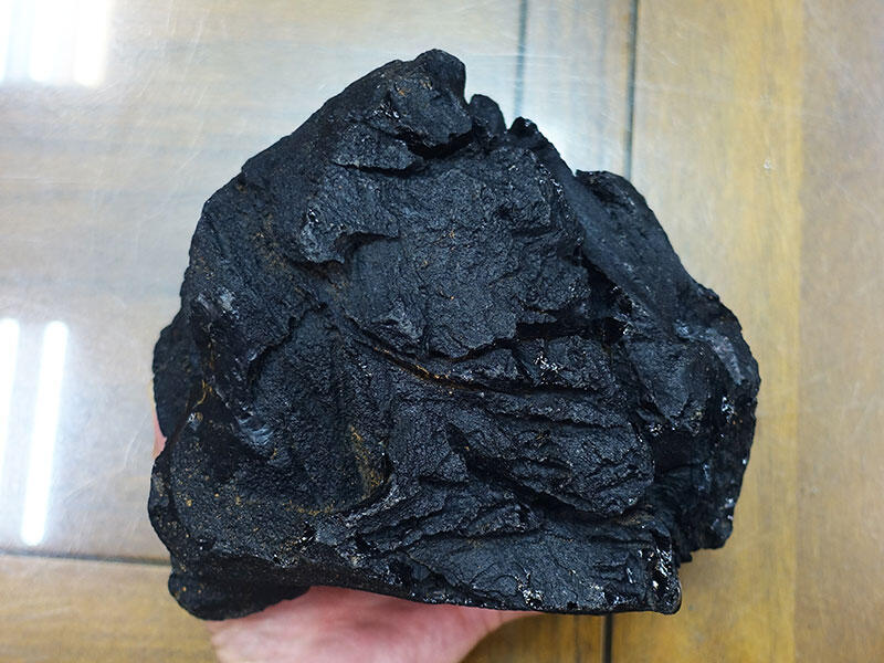 §能量礦石§ 怪物級泰國隕石Tektite黑隕石單體淨重4758公克 孟農型