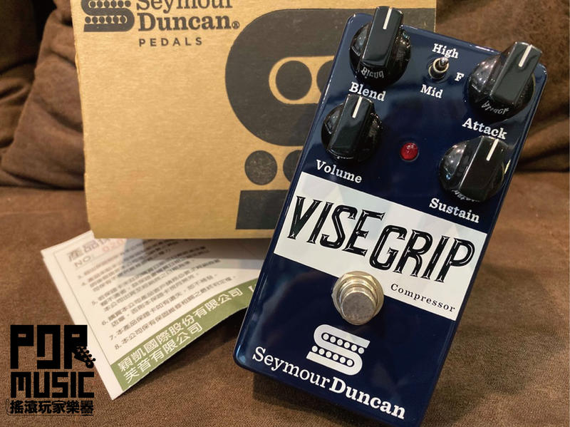 【搖滾玩家樂器】全新公司貨 Seymour Duncan Vise Grip Compressor 電吉他 壓縮 效果器