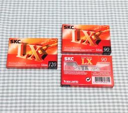全新 SKC LX 90/120 空白錄音帶