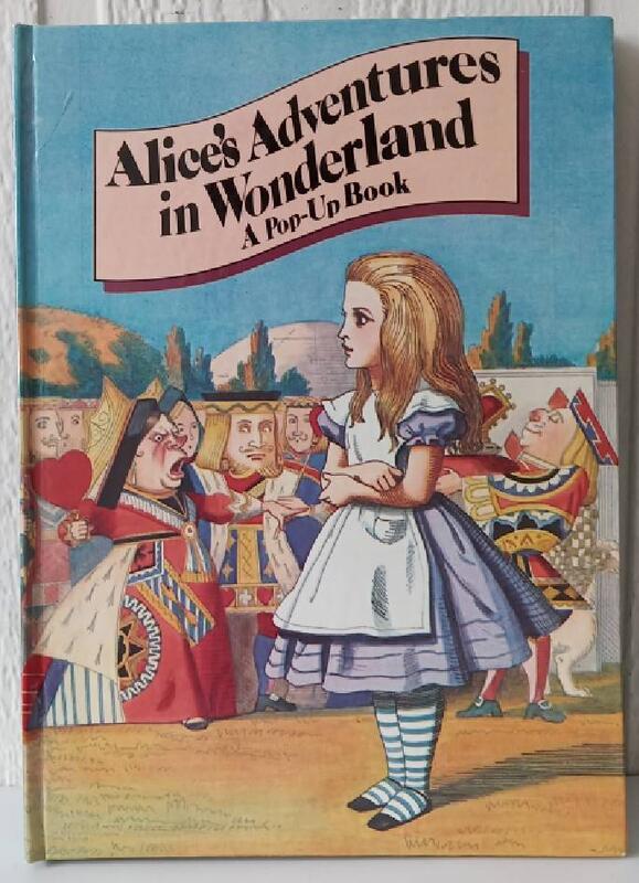 【吉兒圖書】《Alice's Adventures in Wonderland》絕版立體書! 1980年最早版本