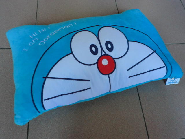【nike100m】Doraemon 哆啦A夢 小叮噹 12"雙人枕 小童枕 休憩枕 午安枕 約56cm 畢業 禮物