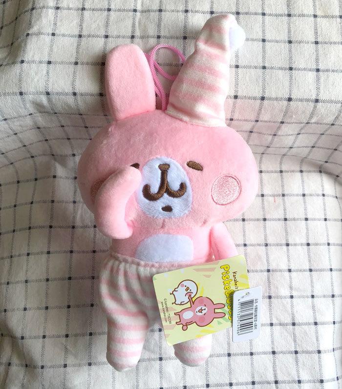 Kanahei 卡娜赫拉 6吋 睡衣 玩偶 粉紅兔兔 吊飾 娃娃 現貨