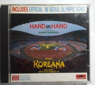 ~~風之谷~~二手CD **1988年韓國首爾奧運紀念專輯 KOREANA HAND IN HAND