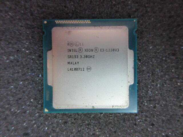 1150腳位 Intel Xeon E3-1230V3