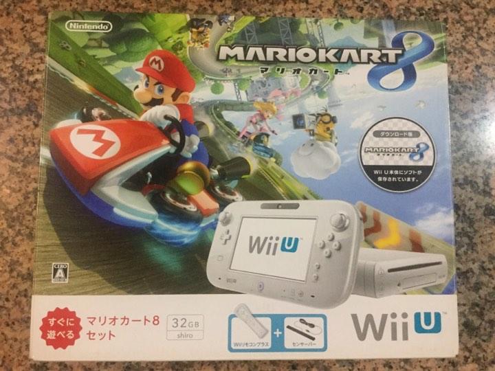 (Switch入手前必備一台)任天堂 Wii U日版原廠主機+GAMEPad控制器+支援wii遊戲+加碼贈送原版遊戲光碟