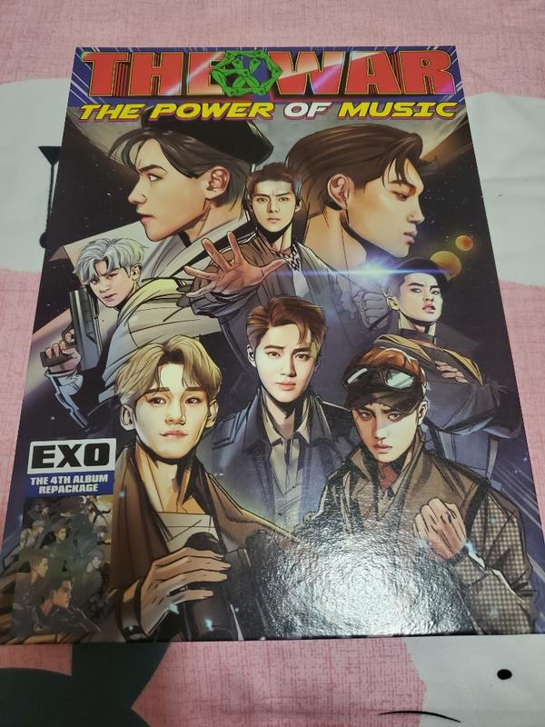 EXO The 4th Album Repackage THE WAR:THE POWER OF MUSIC 空專