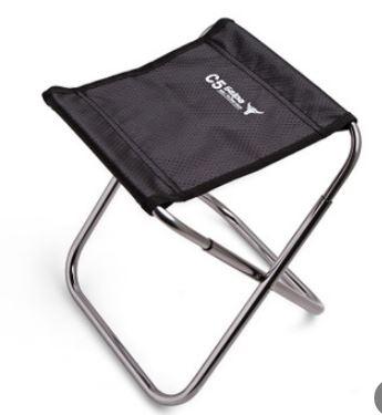 qoo 戶外摺疊航空鋁合金椅釣魚凳垂釣椅