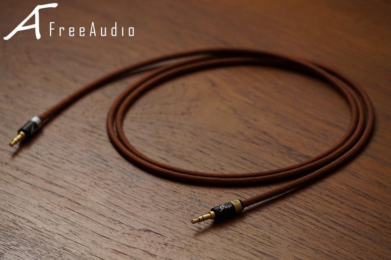 【FreeAudio】「銘」PRINCESS 3.5mm公對公對隔離耳機升級線對錄線音源線訊號線6N OCC鍍銀混絞