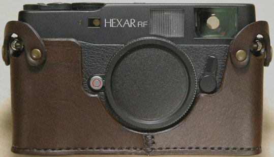 李師傅手製 konica HEXAR RF相機專用手工皮套