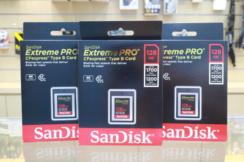 【日產旗艦】Sandisk Extreme PRO Type B CFexpress 128G 1700MB 公司貨 