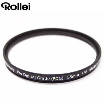 德國 Rollei 58mm PRO-Digital Grade (PDG) UV保護鏡+贈清潔組