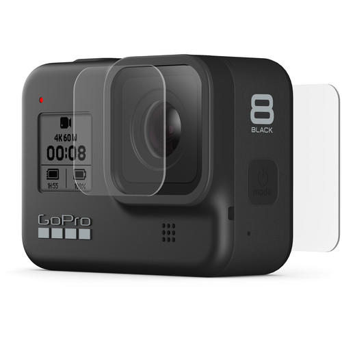 GoPro全新正原廠【AJPTC-001 強化玻璃鏡頭+螢幕保護貼】背包夾 For Hero 8 公司貨