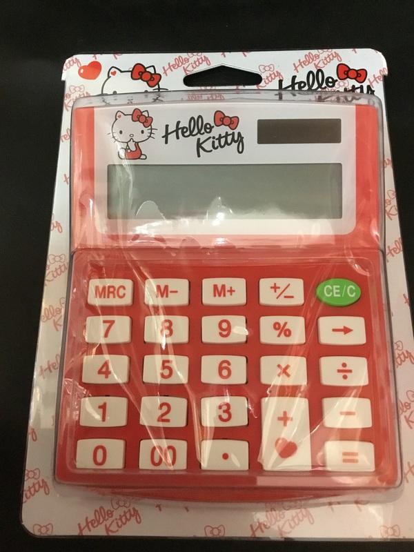 瑪奇格 臺灣廠商 Hello Kitty 計算機 9.5x12cm