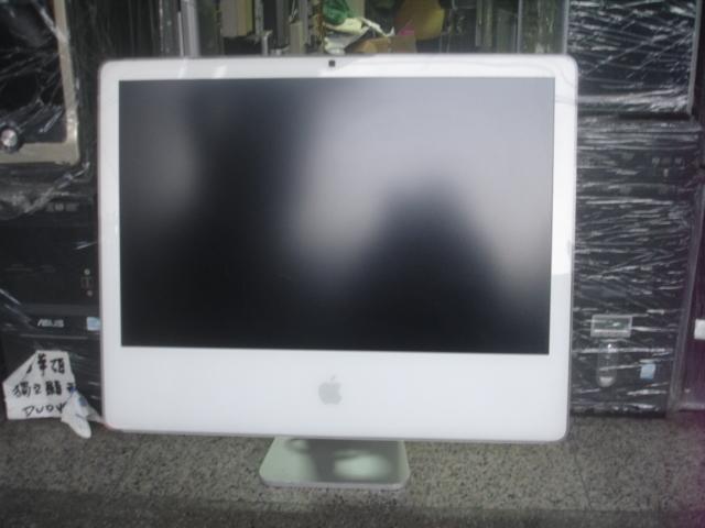【電腦零件補給站 】 故障 Apple iMac MA456TA/A  24吋雙核心電腦 故障機 零件機 維修機 不保固