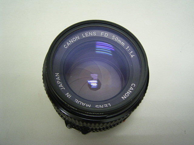 佳能Canon FD 50mm F 1.4大光圈人像鏡