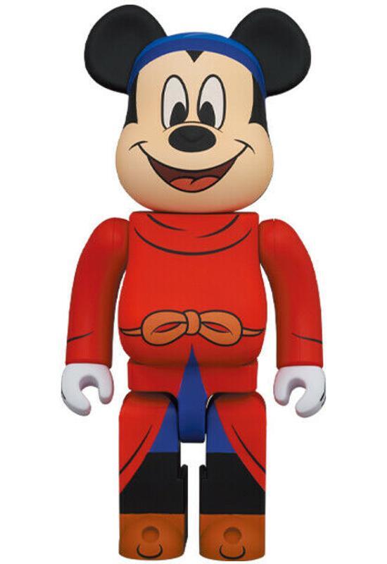 現貨全新正版Be@rbrick Disney Fantasia Mickey Mouse 1000% 魔法米奇