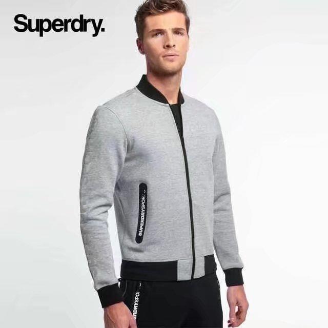 Superdry 極度乾燥 3M反光材料 短版 立領 修身 百搭 休閒外套 運動外套 
