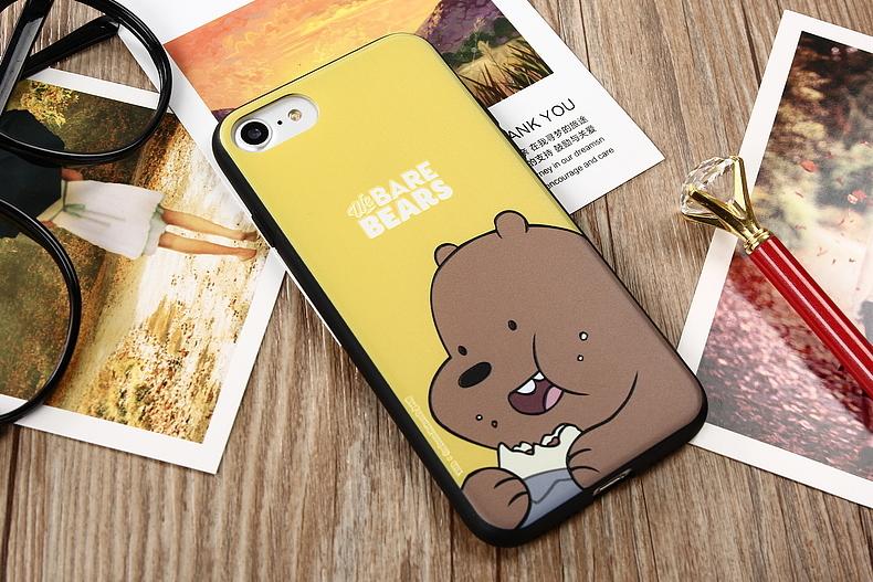 Apple iphonei6 i6plus i7 i7plus手機殼 保護套 可愛熊 熊熊 新品上市(現貨)