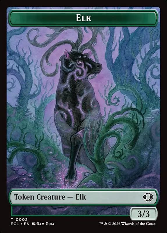 [止云卡舖] Token ELK (TECL 普 英文 日文 MTG 魔風 萬智牌) | 露天市集 | 全台最大的網路購物市集