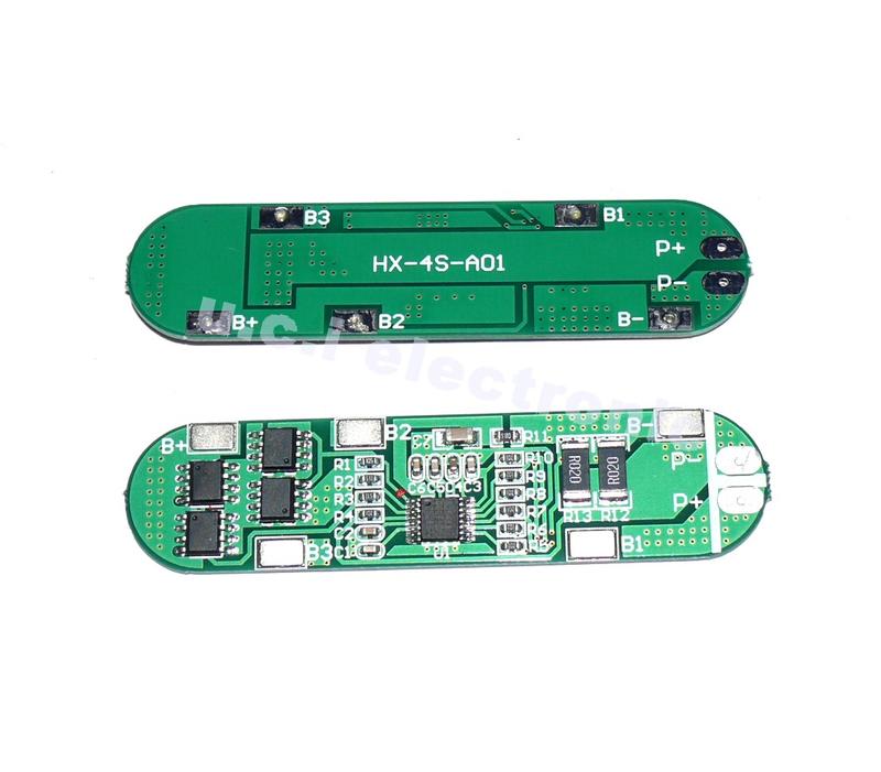 【UCI電子】(9-2) 保護板4串 16.8V鋰電池組保護板 最大6A電流 防過充電過放電