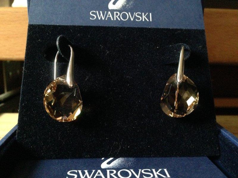 二手/SWAROVSKI  貨號665160 水晶耳環