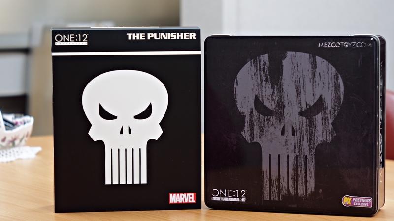 分享文Mezco One:12 Punisher 制裁者（懲罰者） 普版& PX限定豪華版