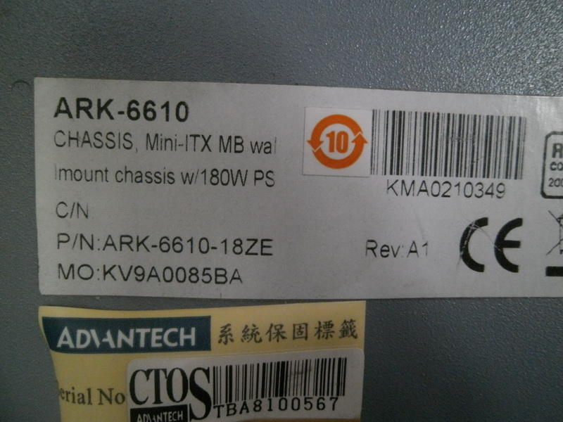 【全國主機板維修聯盟】研華 ADVANTECH ARK-6610 MINI-ITX(下標前請先詢問) 故障主機板
