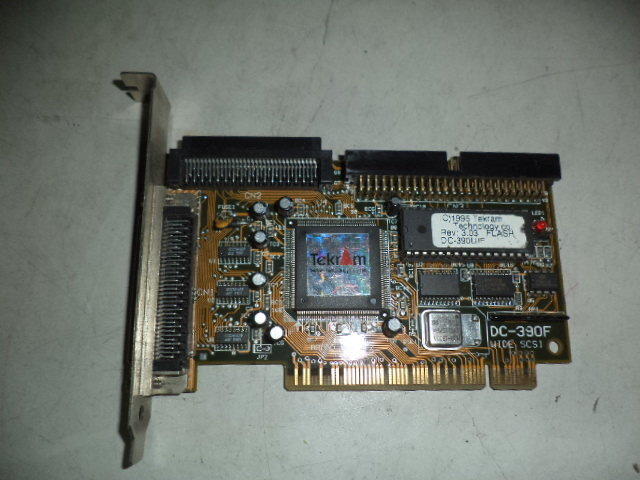 光宇電腦二手3C商店 建邦TekrAm DC-390F PCI Ultra SCSI-3卡附排線
