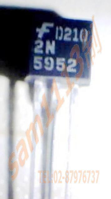 113電晶體 2N5952 TO-92 FAIRCHILD 10mA 30V 場效 N JFET >>10個