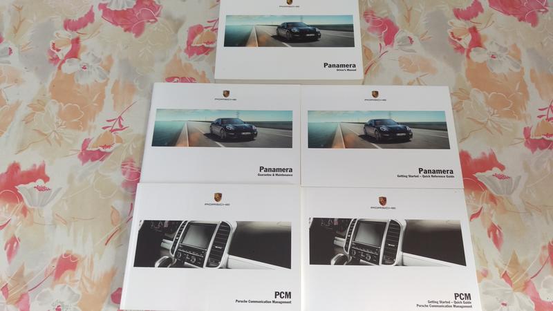 PORSCHE Panamera Driver's manual (039)