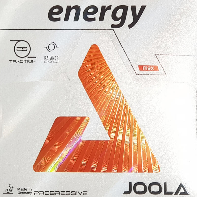 桌球狂 JOOLA energy能量 桌球膠皮(max/2.0/中42.5度/澀性/德國製)弧圈攻擊型