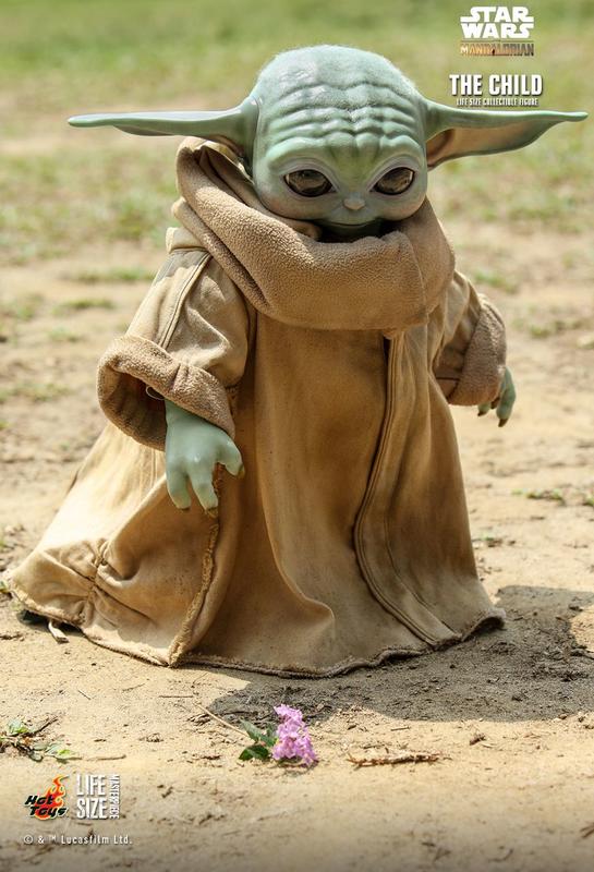 【撒旦玩具 SatanToys】預購 Hot Toys 星際大戰 曼達洛人 孩子 尤達寶寶 1:1 比例 公仔 Yoda