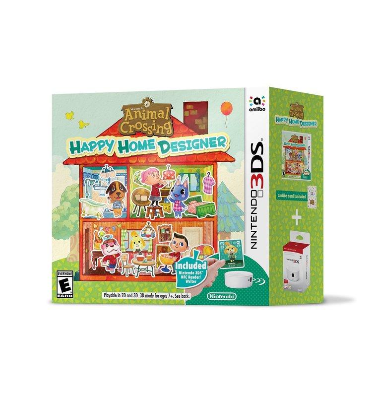 3DS Animal Crossing Happy Home Designer 動物之森 NFC同綑 (美版現貨)