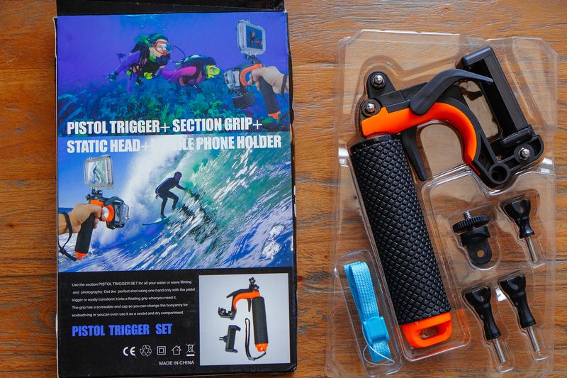 Gopro Hero 5 4 3+ 快槍手把 手持棒 握把 自拍桿 浮力棒 手機固定架 可潛水 水中攝影 快撥槍