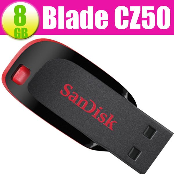 SanDisk 8GB 8G CZ50 Cruzer Blade【SDCZ50-008G】USB 2.0 原廠 隨身碟